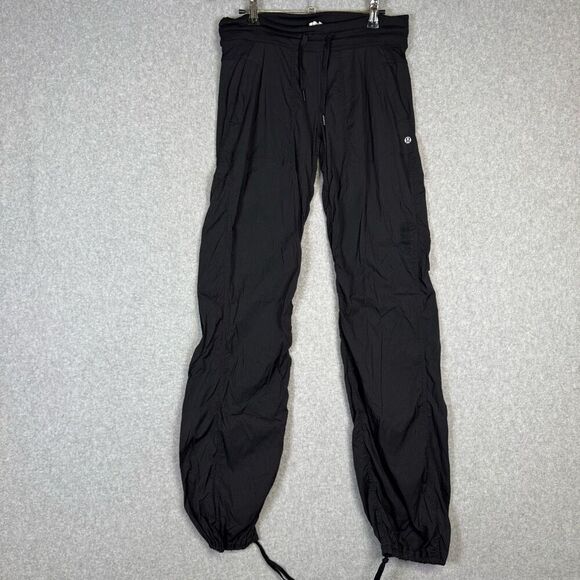 Lululemon Athletica Women's Size 4 Dance Studio Hustle Pants Leggings Y2K Black - Picture 1 of 8